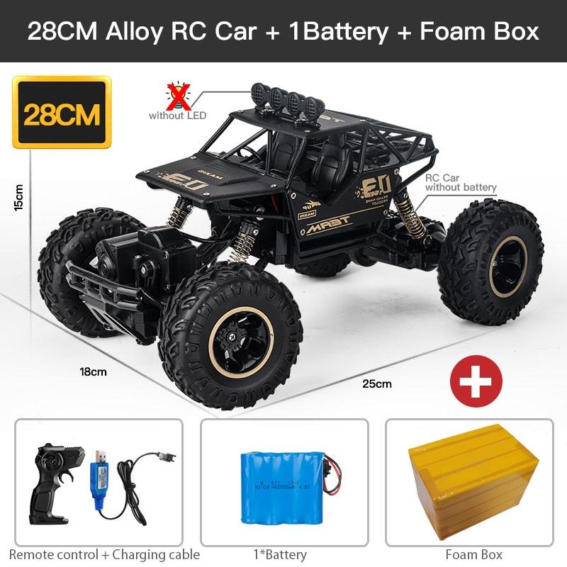 1:12 / 1:16 4WD Remote Control Car With Led Lights - BestShop
