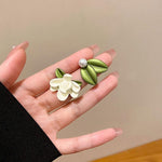 Load image into Gallery viewer, 2023 Asymmetry Pearl Flower Stud Earrings - BestShop
