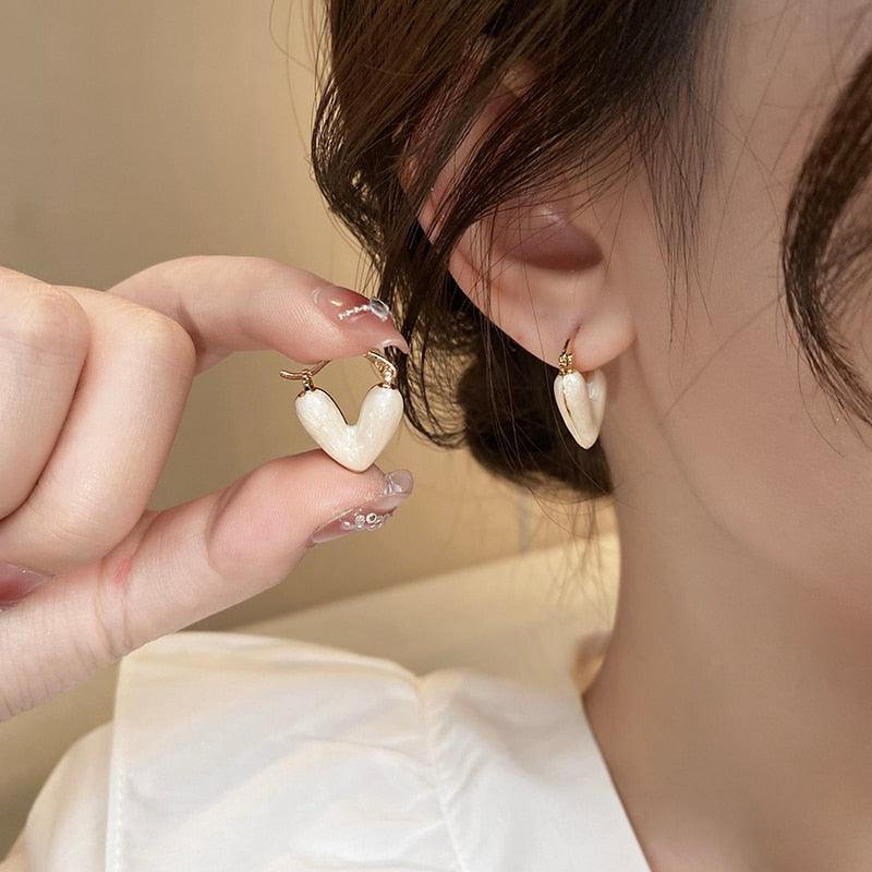 2023 Korean Luxury Oil Dropping Stud Earrings - BestShop