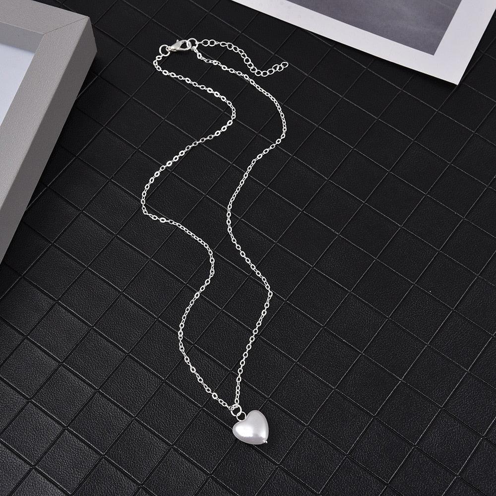 2023 New Fashion Cute Kpop Pearl Choker Necklace - BestShop