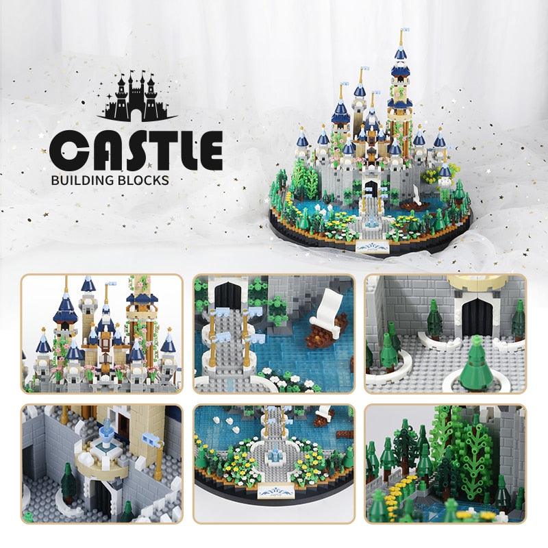 3600PCS Creative Fairy Castle Building Blocks - BestShop