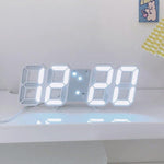 Load image into Gallery viewer, 3D LED Digital Clock Luminous Fashion Wall Clock - BestShop
