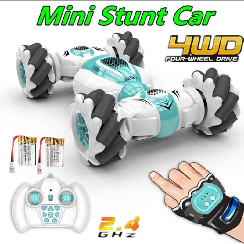 4WD Mini Remote Control Watch Gesture Sensor Stunt Car - BestShop
