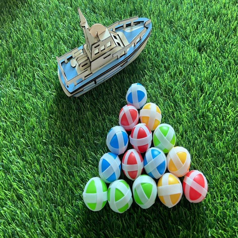 6pcs Sticky Ball Toy Outdoor Sports Catch Ball - BestShop