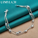 Load image into Gallery viewer, 925 Sterling Silver Bracelet Chain - BestShop

