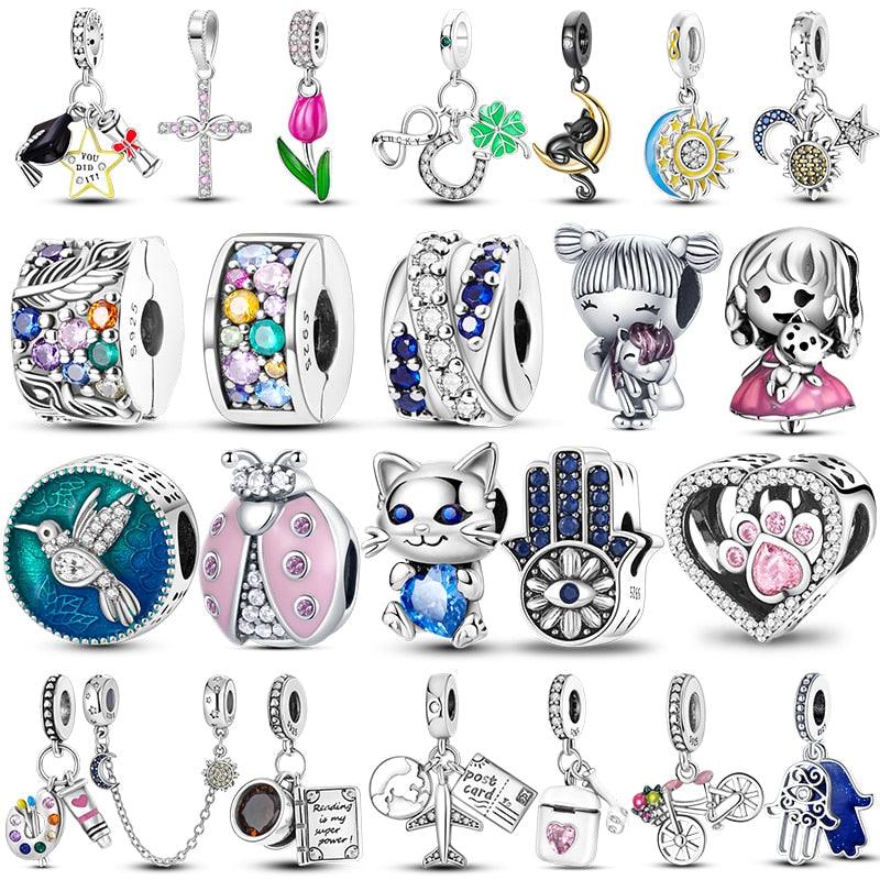 925 Sterling Silver Dangle Charms - BestShop