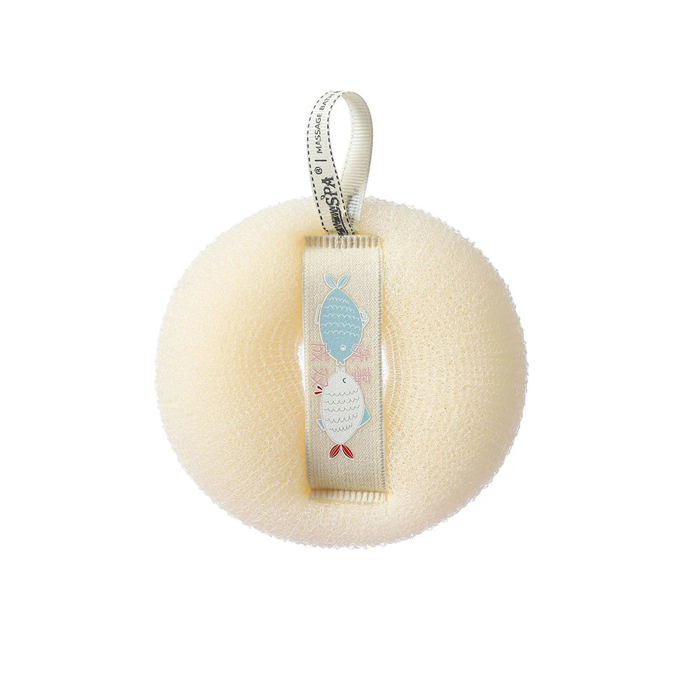 Shower Loofah Bath Sponge With Hanging Rope