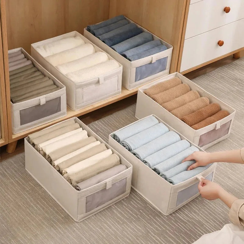 Pants Storage Box Clothes Organizers