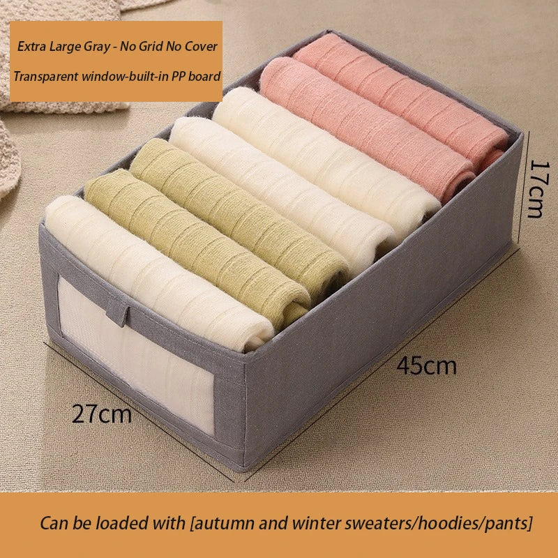 Pants Storage Box Clothes Organizers