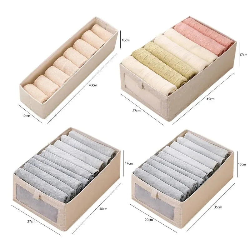 Pants Storage Box Clothes Organizers