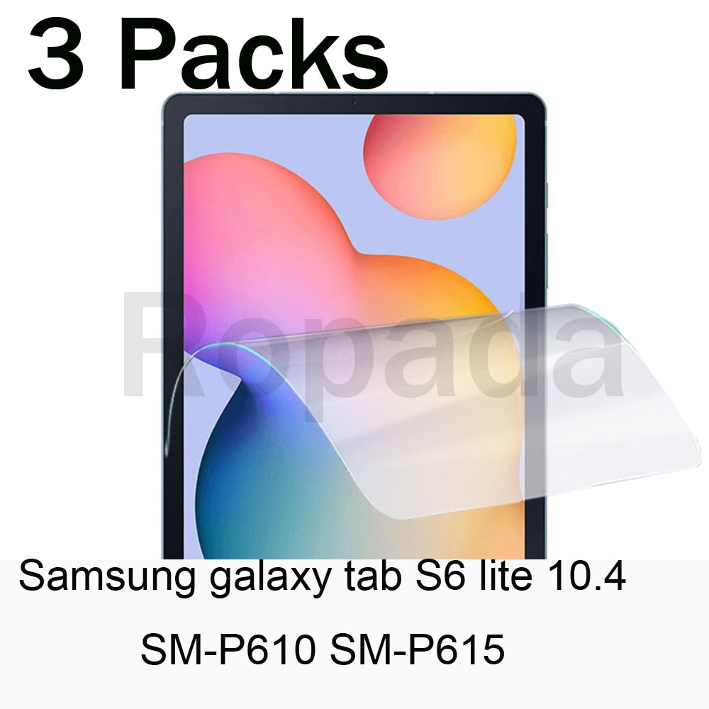 3 Packs soft PET screen protector for Samsung galaxy tab - BestShop