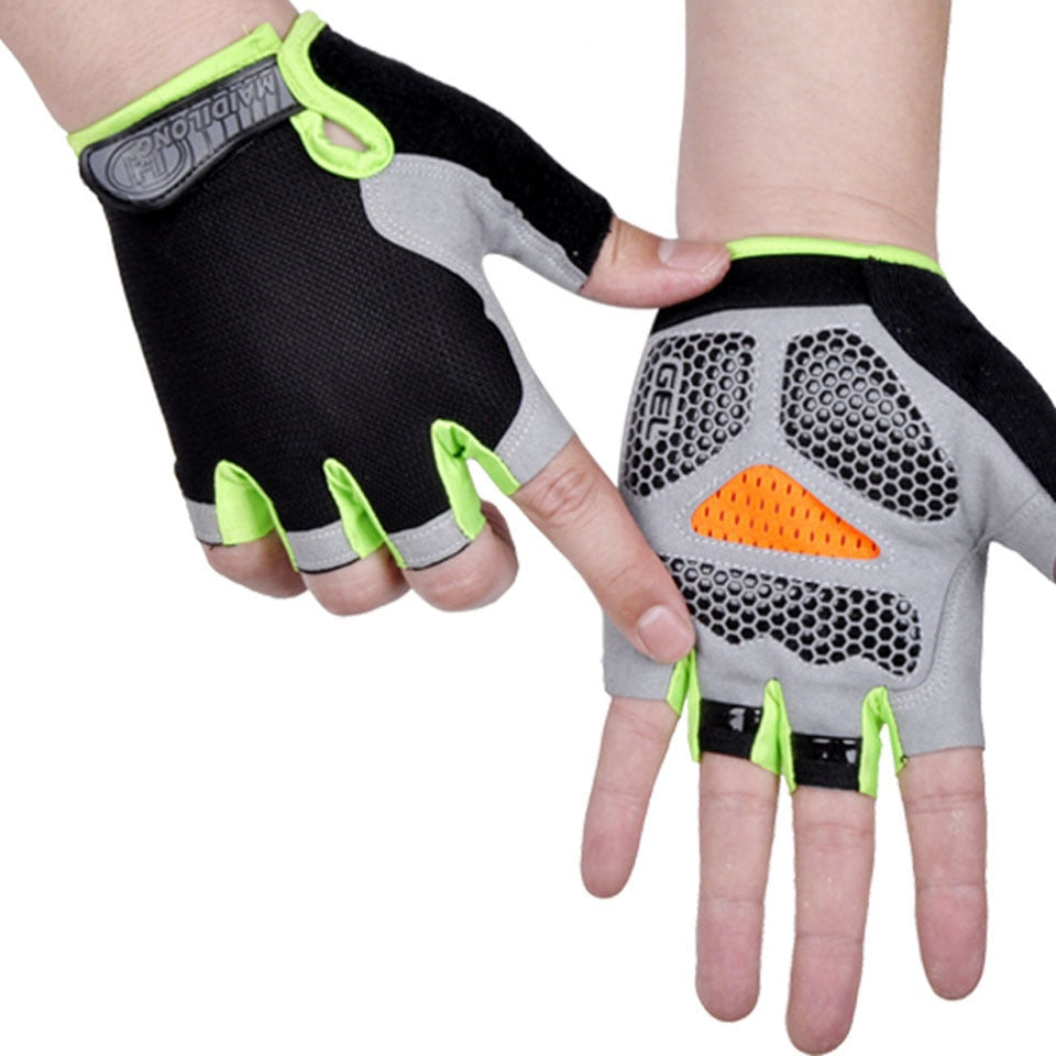 Cycling Anti-slip Anti-sweat Half Finger Gloves - BestShop