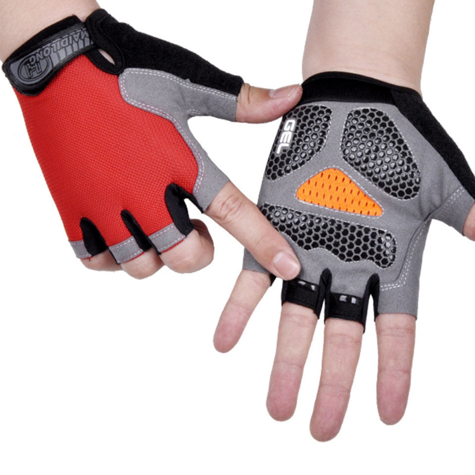 Cycling Anti-slip Anti-sweat Half Finger Gloves - BestShop