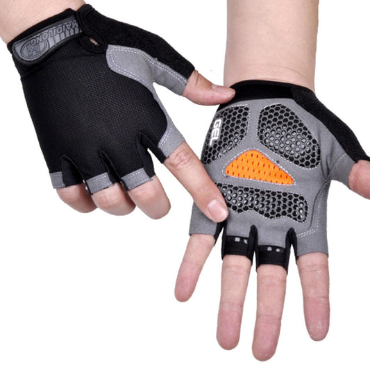 Cycling Anti-slip Anti-sweat Half Finger Gloves - BestShop