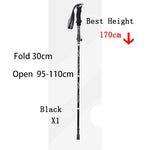 Load image into Gallery viewer, 5-Section Outdoor Fold Trekking Pole Camping Portable Walking Hiking Stick - BestShop
