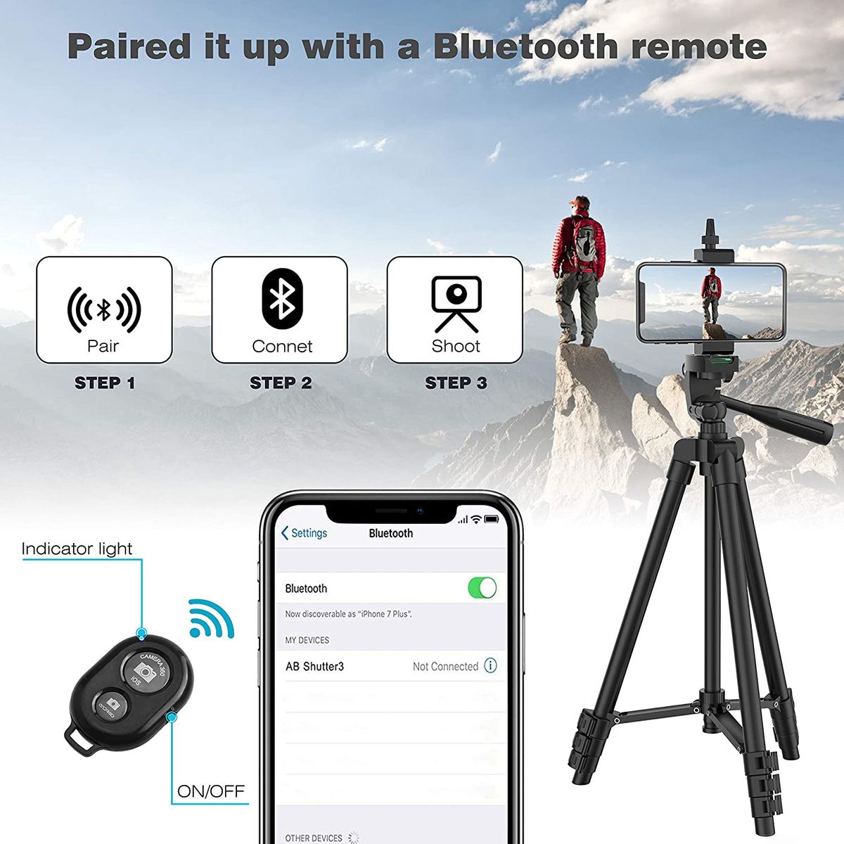 DSLR Flexible Tripod Extendable Travel Lightweight Stand - BestShop