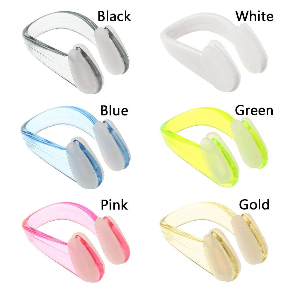 Candy Color Silicone Nose Clips 4Pcs/Set - BestShop