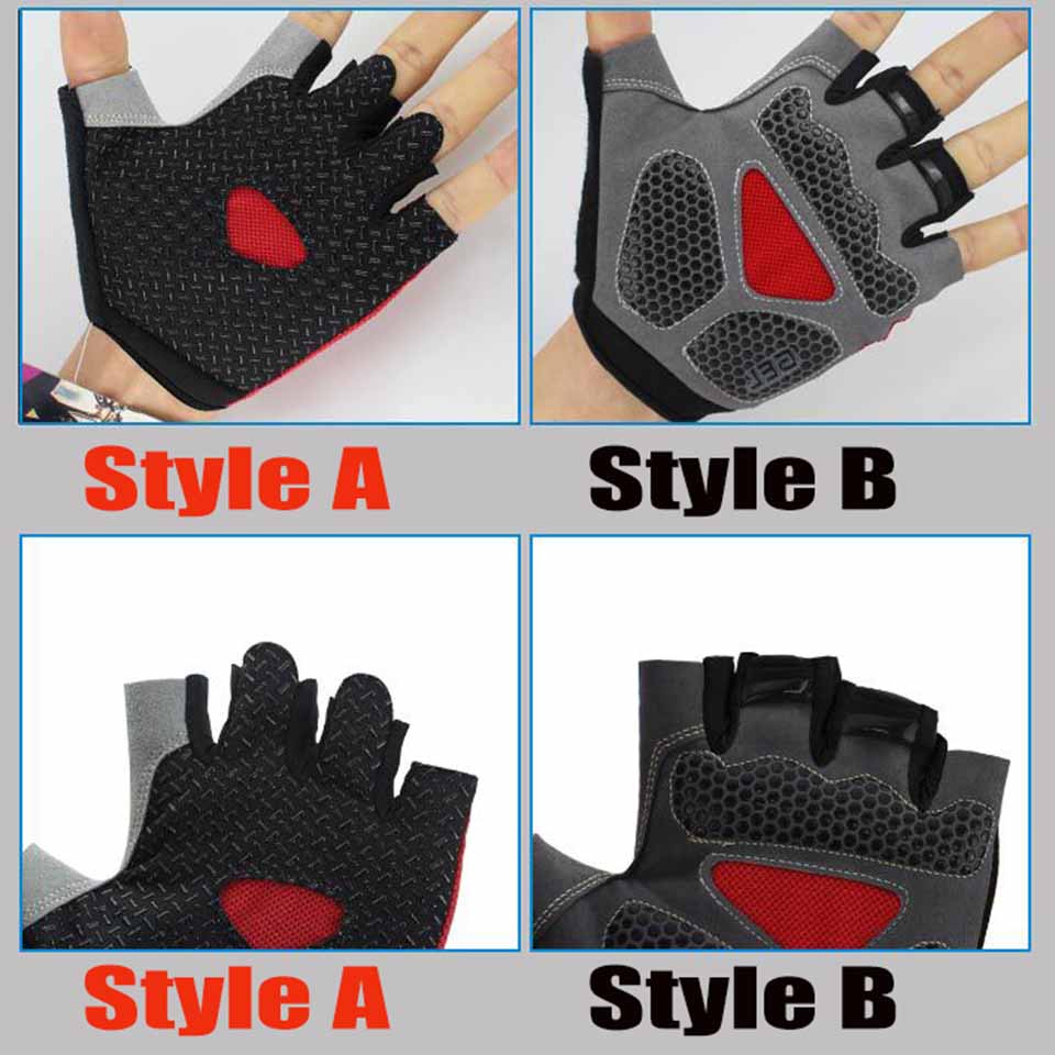 Cycling Anti-slip Anti-sweat Half Finger Gloves - BestShop