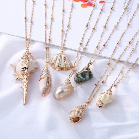 Bohemia Conch Shells Necklace