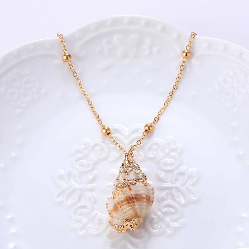 Bohemia Conch Shells Necklace