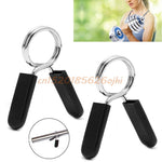Load image into Gallery viewer, Barbell Clamp Spring Collar Clips Gym Weight Dumbbell Lock - BestShop
