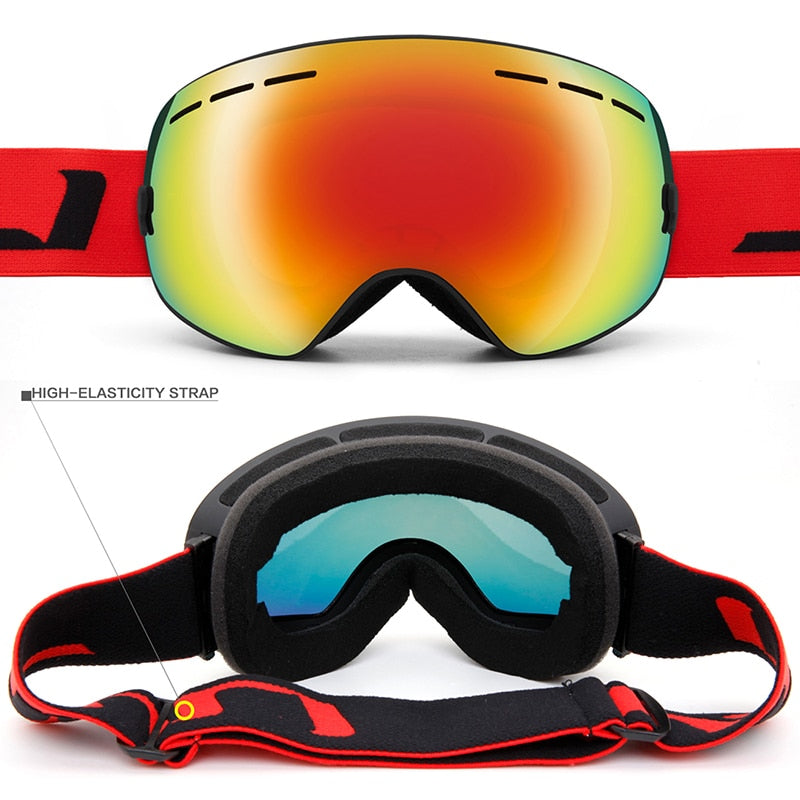 Ski Goggles,Winter Snow Sports Goggles with Anti-fog UV Protection for Men Women Youth Interchangeable Lens - Premium Goggles - BestShop