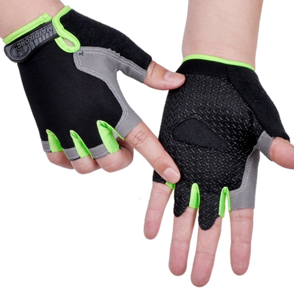 Cycling Anti-slip Anti-sweat Half Finger Gloves - BestShop