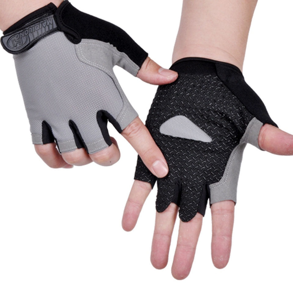 Cycling Anti-slip Anti-sweat Half Finger Gloves - BestShop