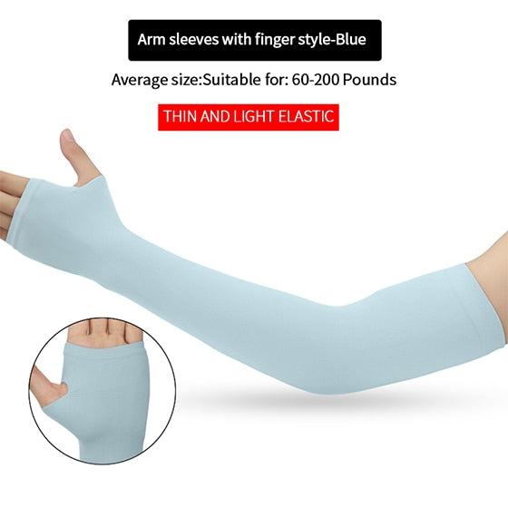 Arm Sleeves Ice Fabric Breathable Quick Dry - BestShop