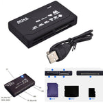 Load image into Gallery viewer, All In One Card Reader USB 2.0 SD Card Reader Adapter - BestShop
