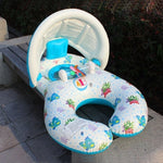 Load image into Gallery viewer, Portable Baby Pool Float with Sunshade - BestShop
