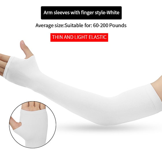 Arm Sleeves Ice Fabric Breathable Quick Dry - BestShop