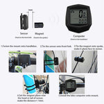 Load image into Gallery viewer, Waterproof Wired Digital Bike Ride Speedometer - BestShop
