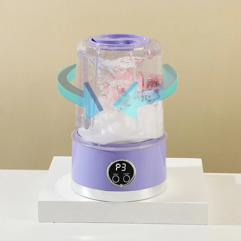 Mini Rechargeable Portable Washing Machine
