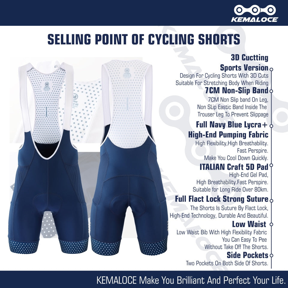 Men Cycling Bib Shorts - BestShop