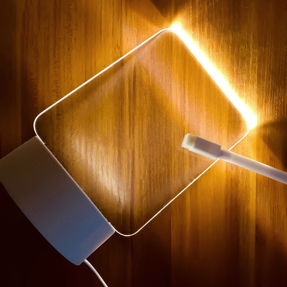 Note Board Creative Led Night Light