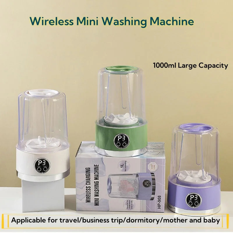 Mini Rechargeable Portable Washing Machine