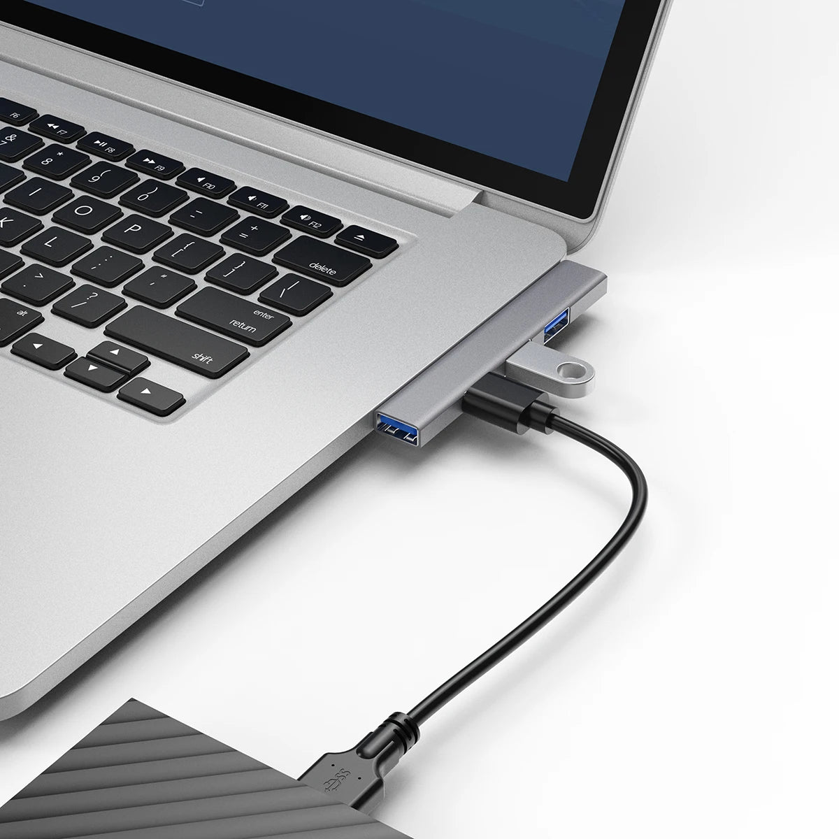 4 in 1 Port Multi USB Splitter