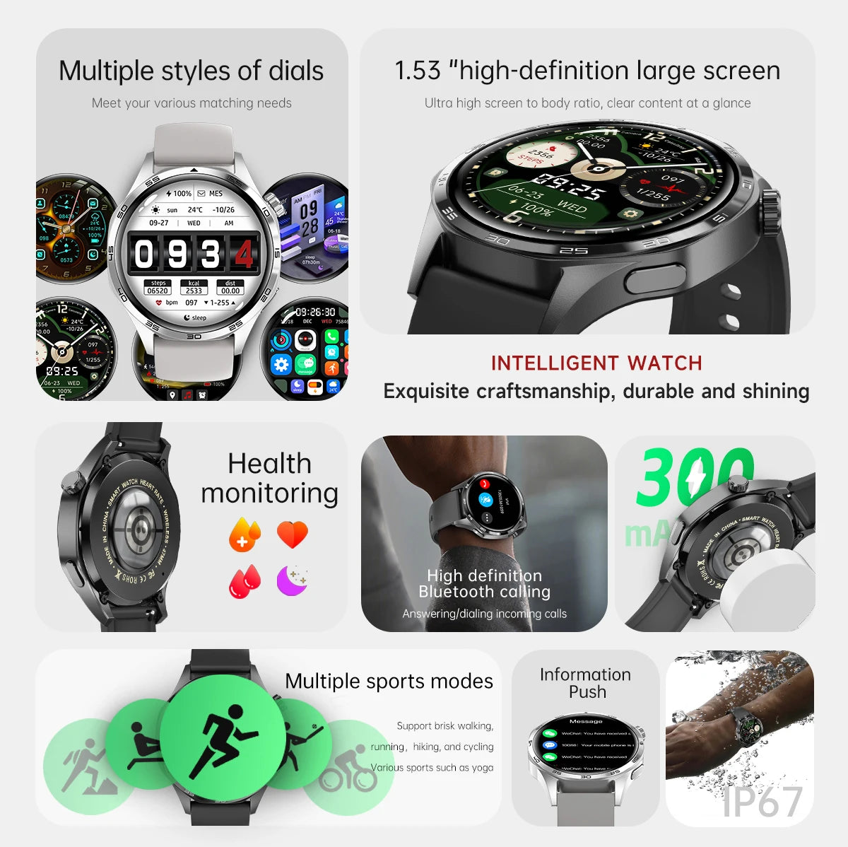 Reloj inteligente GT5 PRO