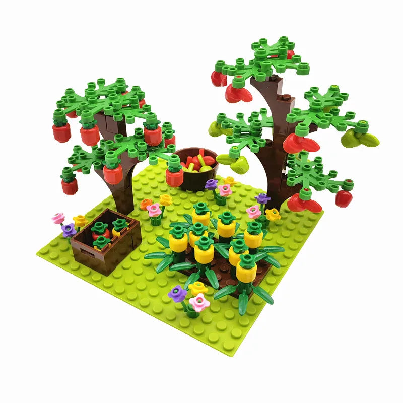 Farm Animals Trees Plants Building Blocks