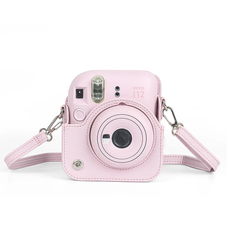 For Instax Mini 12 Camera Case PU Leather
