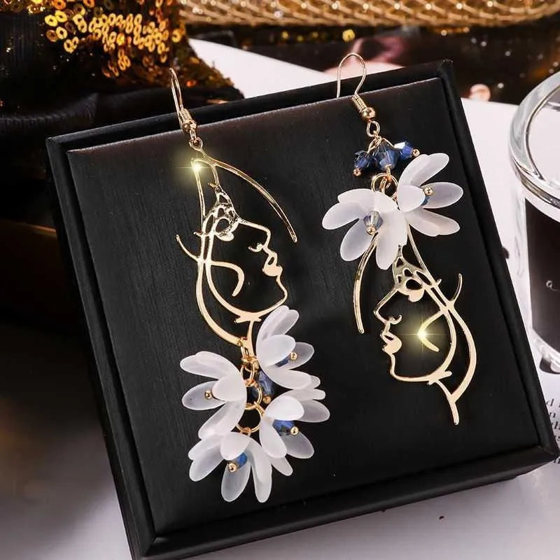 Fashion Long Irregular tassel Earrings