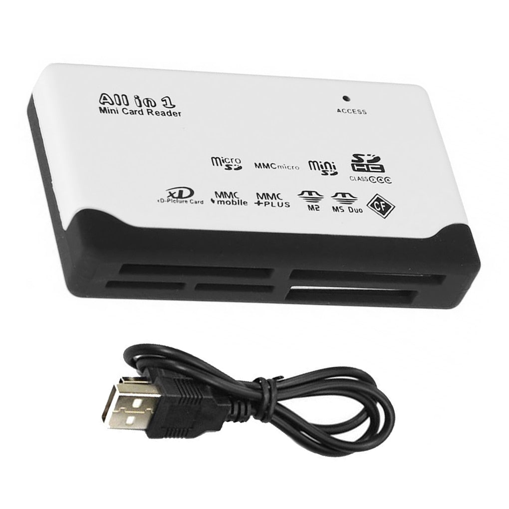 All In One Card Reader USB 2.0 SD Card Reader Adapter - BestShop