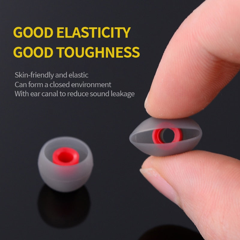3/1 Pairs Ear Pads For Headphones Earphone Tips Silicone Ear Tips - BestShop