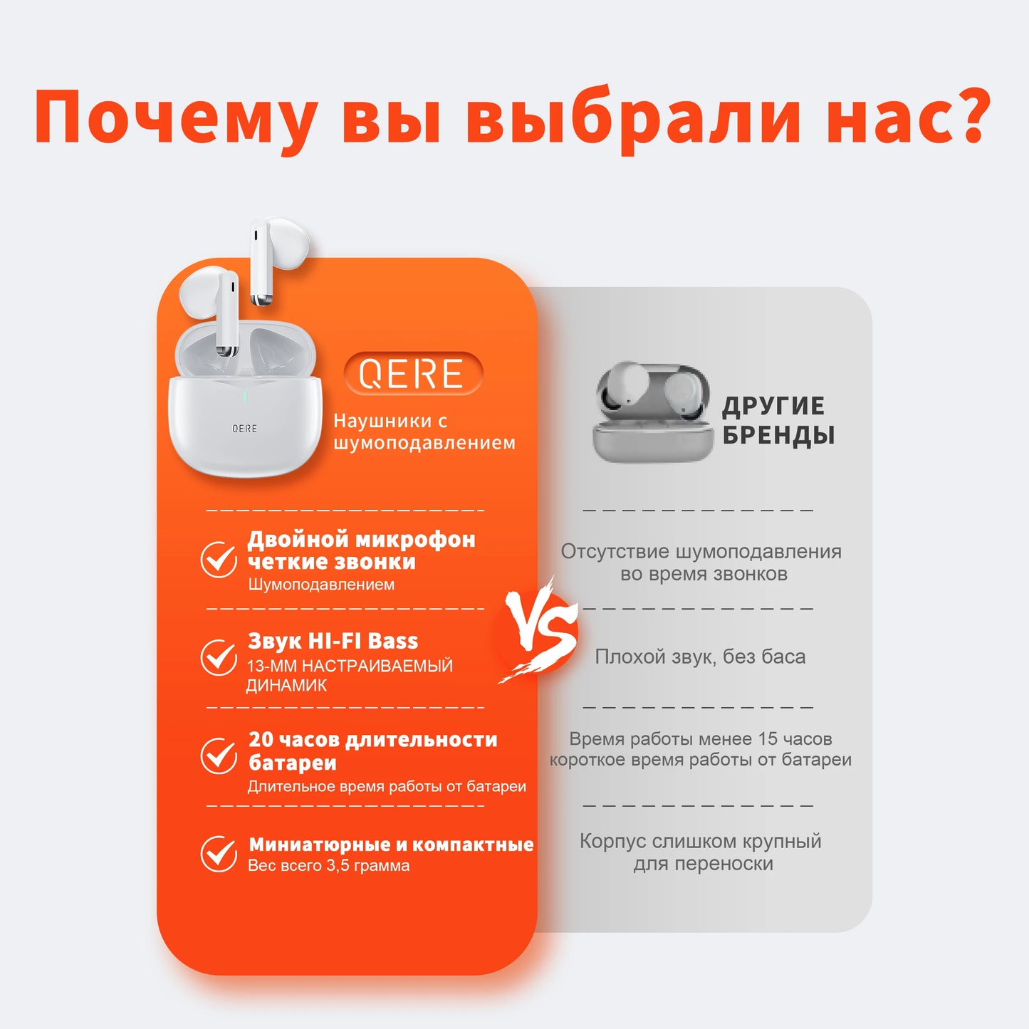 QERE E28 TWS Bluetooth waterproof Earbud