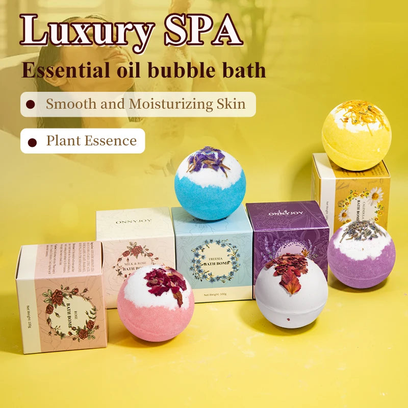 Bath Bomb Set Moisturizing Peeling Bath Ball