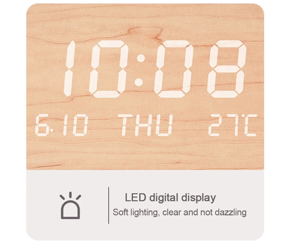 Fashion LED Digital Wall Clock