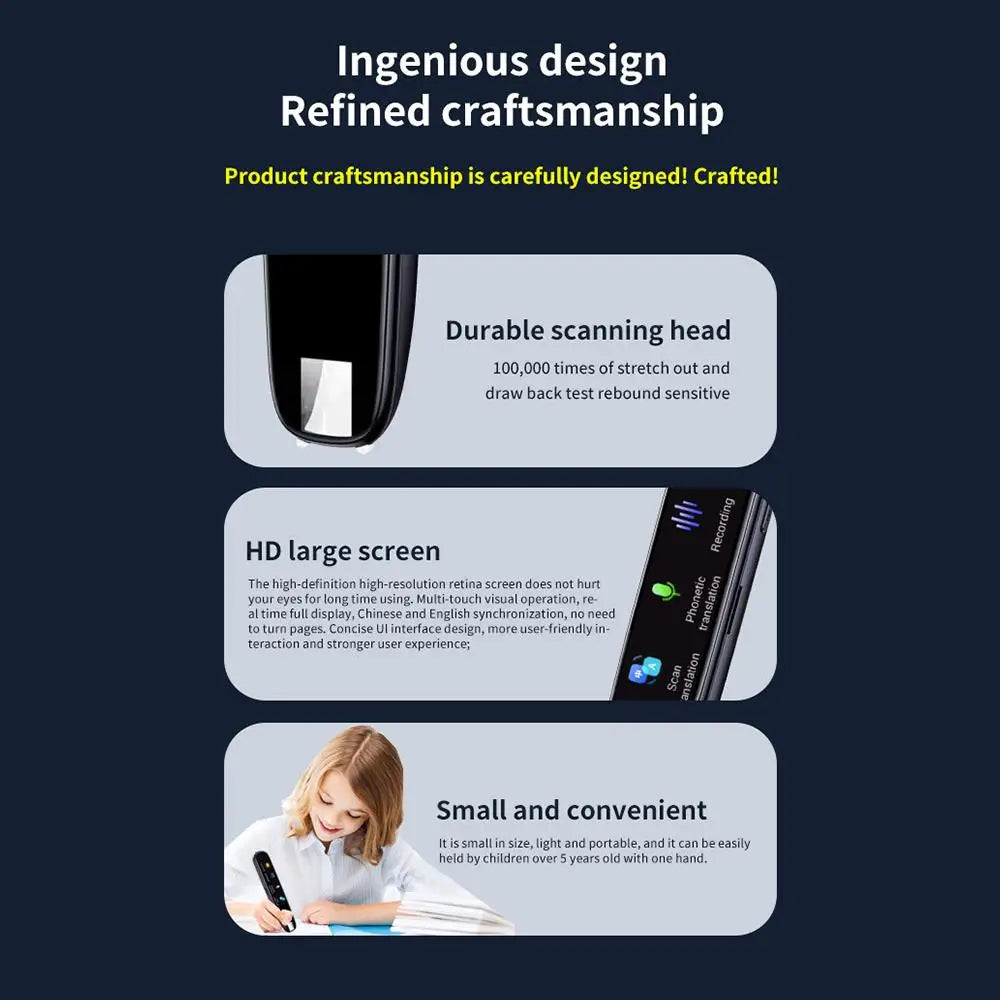 Offline Translation Pen For Teacher Student