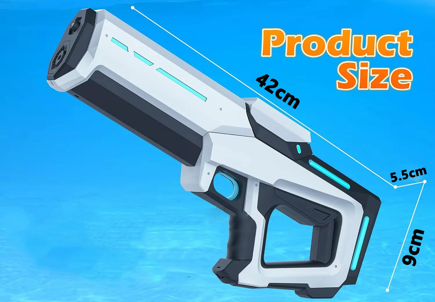 Pistola eléctrica automática de almacenamiento de agua