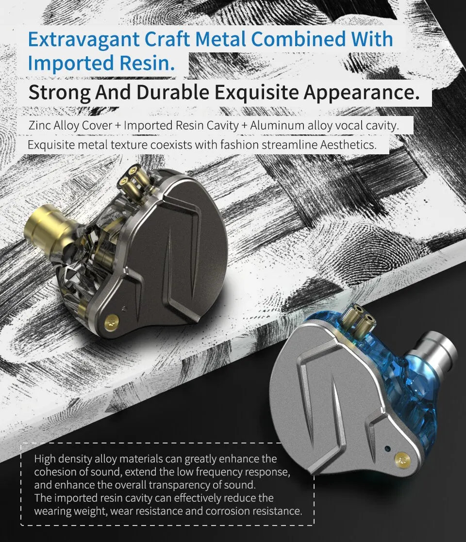 KZ ZSN PRO Hybrid In-Ear Earphones